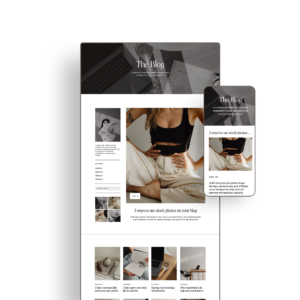 Blog N°01 Showit Add On