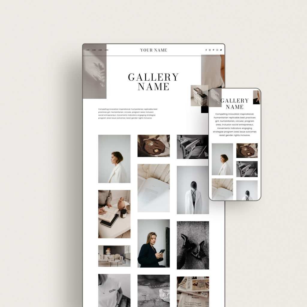 Showit Templates For Creatives | Northfolk