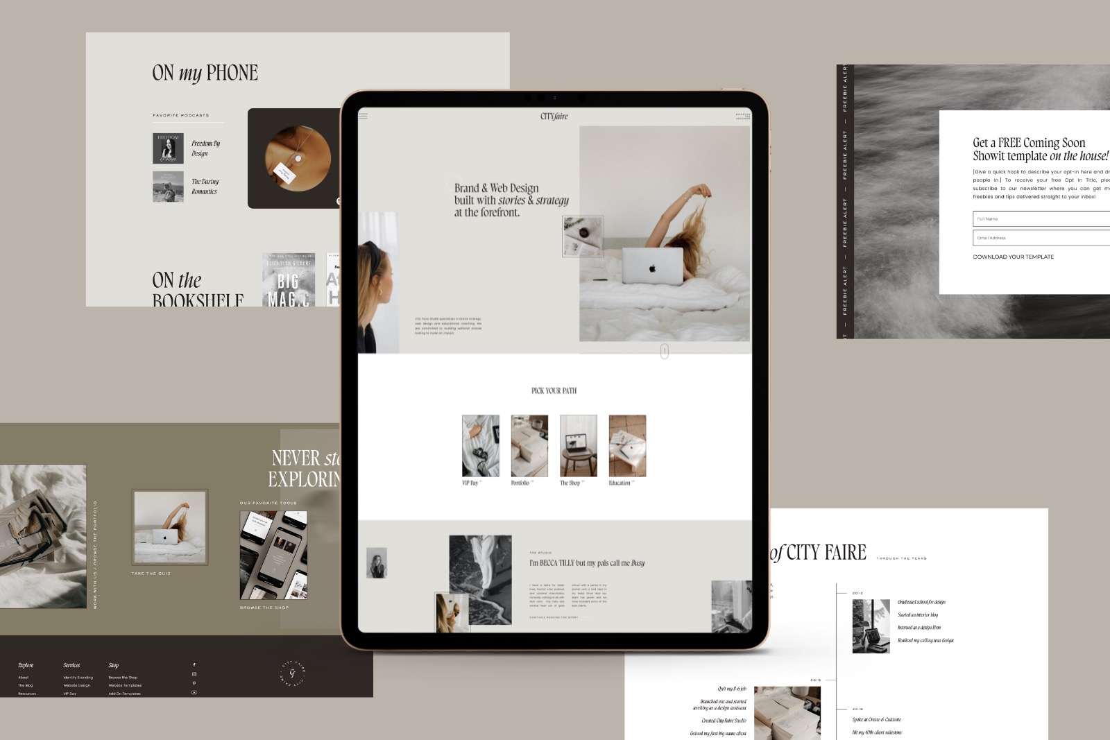 Showit Templates for Designers