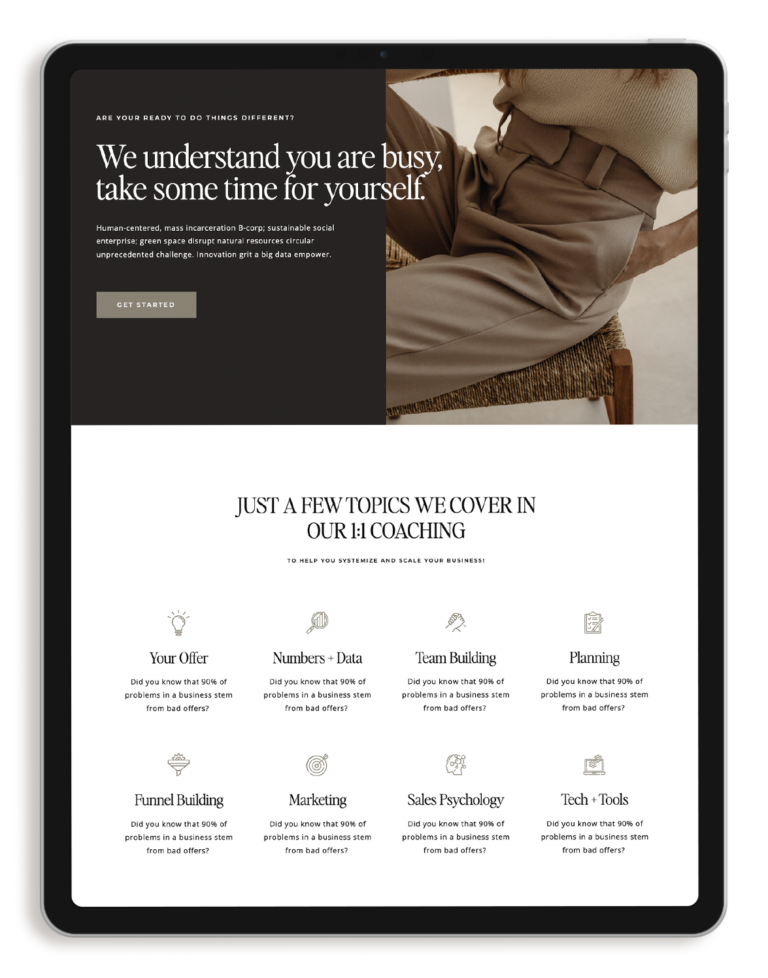 7 Steps For How To Build And Sell Showit Website Templates