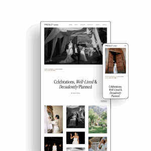 Presley Showit Template
