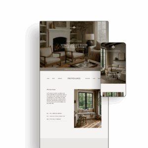 Provenance Showit Template