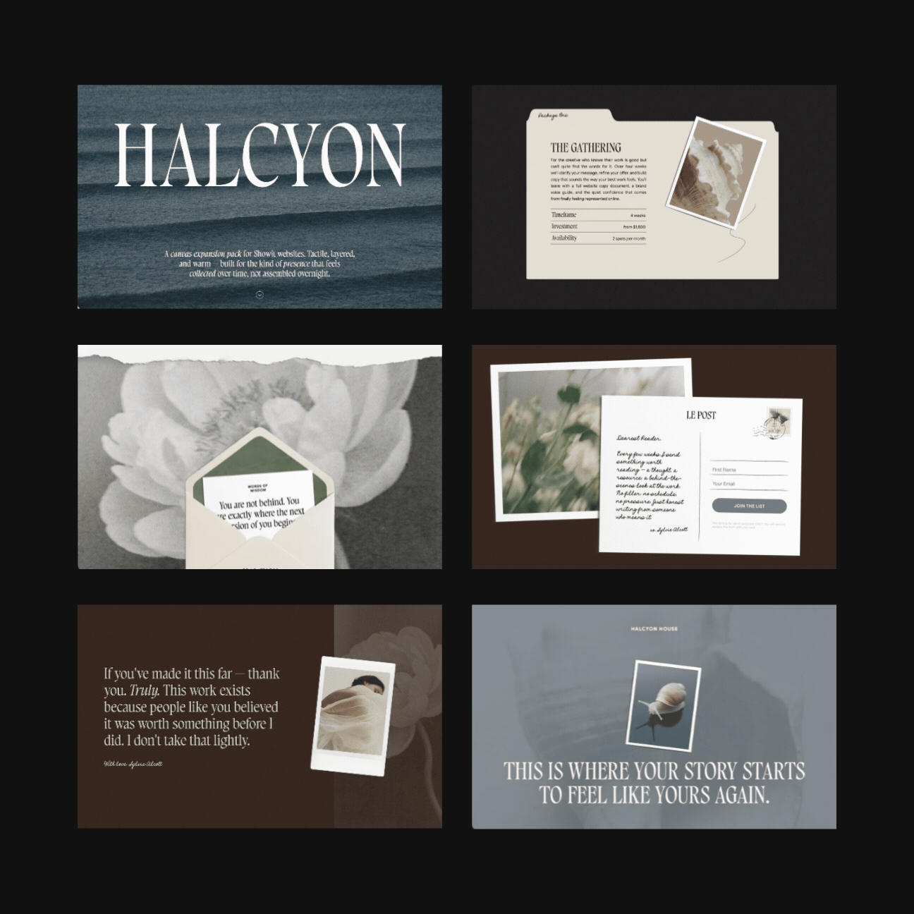 Halcyon Canvas Pack