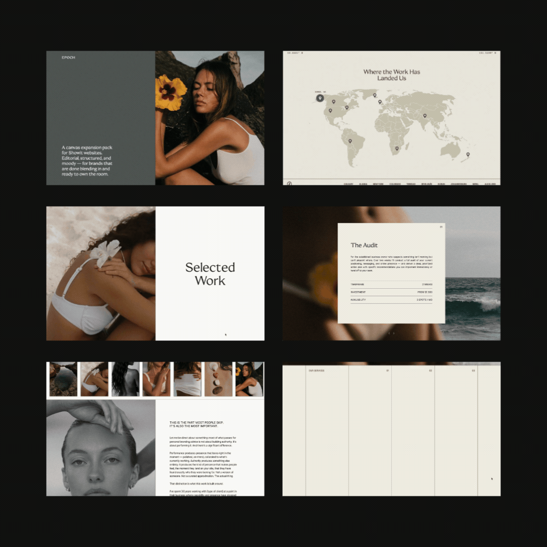 Epoch Canvas Pack
