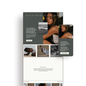 Epoch Showit Template