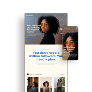 Zuri Showit Template
